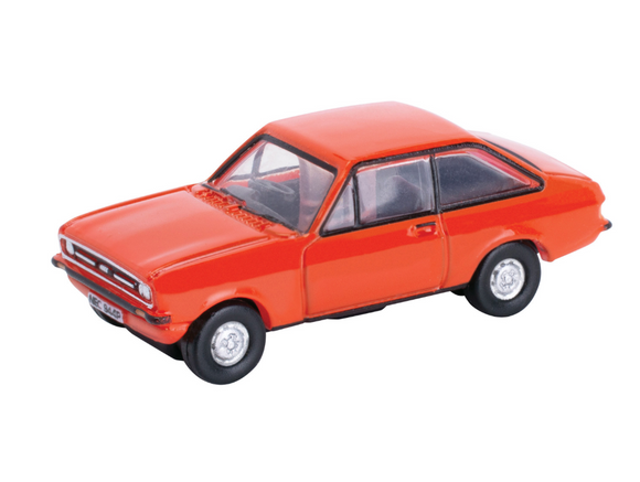 Ocford Diecast - Ford Escort MK2 Carnival Red - N Scale