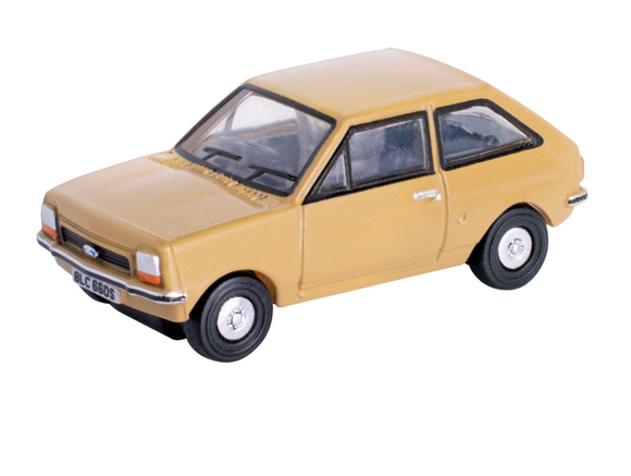 Oxford Diecast - Ford Fiesta MK1 Nevada Beige - N Scale