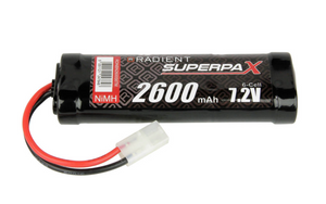 Radient NiMH 7.2V 2600mAh SC Stick, Tamiya