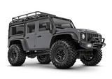 Traxxas TRX-4M Land Rover Defender 1:18 4WD Electric Trail Crawler, Silver