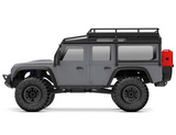 Traxxas TRX-4M Land Rover Defender 1:18 4WD Electric Trail Crawler, Silver