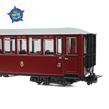 394-101 Ffestiniog Railway 'Tin Car' Saloon Third NO. 119 FR Maroon