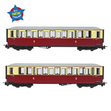 394-100A Ffestiniog Railway 'Tin Car' Saloon Third No. 120 FR Crimson & Cream