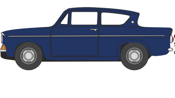 76105011 - FORD ANGLIA AMBASSADOR BLUE