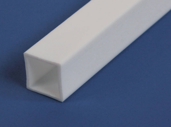 14in (35cm) Square Tube .125in (1/8in) (3 per pack)