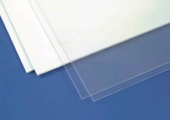 6x12in (15x30cm) Clear Sheet .005in Thick (3 Sheet per pack)