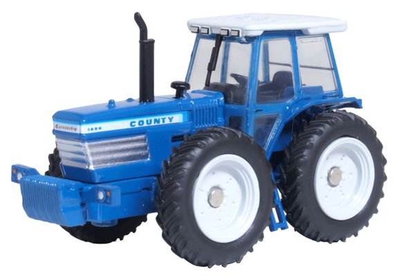 Oxford Diecast 76FCT001 - FORD COUNTY TRACTOR BLUE