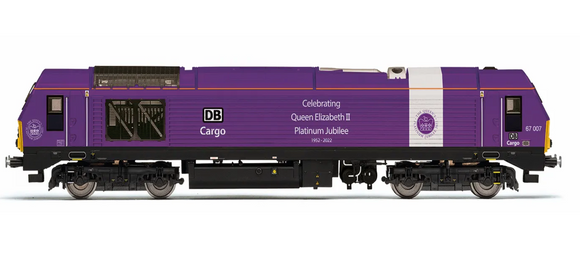 R30333 Hornby - DB Cargo Class 67 Bo-Bo 'Queen's Jubilee' No.67007