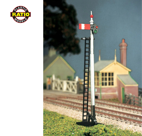 Ratio 467 - GWR Round Post Signal - OO / HO Scale