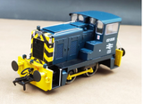 Heljan Class 02 005 BR Blue w/Wasp Stripes & Yellow Bufferbeam GM4240402