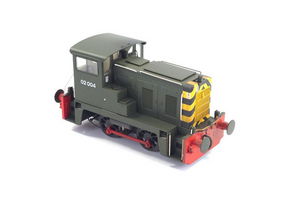 Heljan - Class 02 0-4-0DH 02004 BR Green No Logo Weathered HN2844