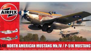 Airfix - A05137 - US North American Mustang Mk.IV/P-51K Mustang (1:48)