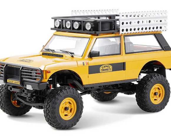 FMS 1/24TH RANGE ROVER FIRST GENERATION RTR YELLOW