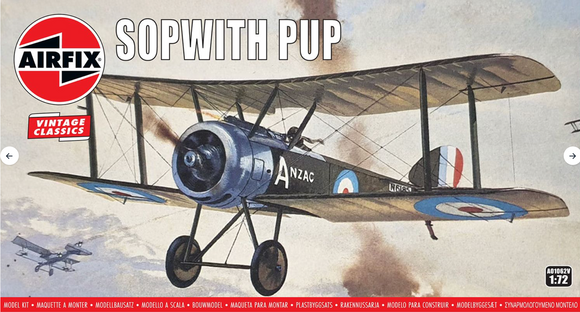 AIRFIX - Vintage Classics British Sopwith Pup (1:72 Scale