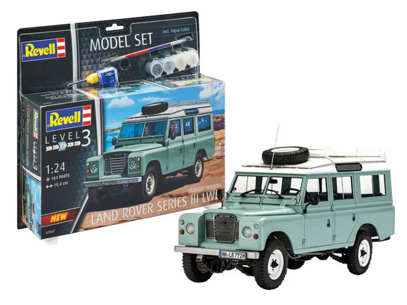 Revell - 67047 - Land Rover Series III LWB Station Model Set (1:24)