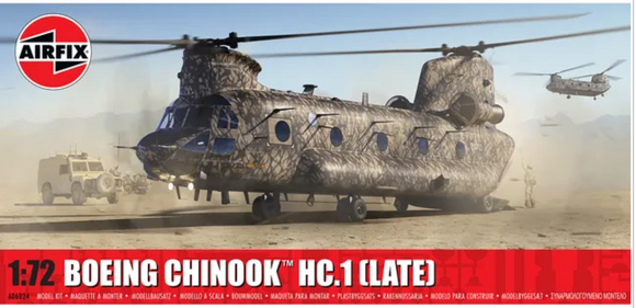 Airfix - A06024 - British Boeing Chinook HC.1 Late (1:72 Scale)