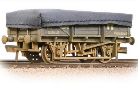 BACHMANN - 33-088 - OO UCV China Clay Wagon GWR Grey with Flat Hood weathered