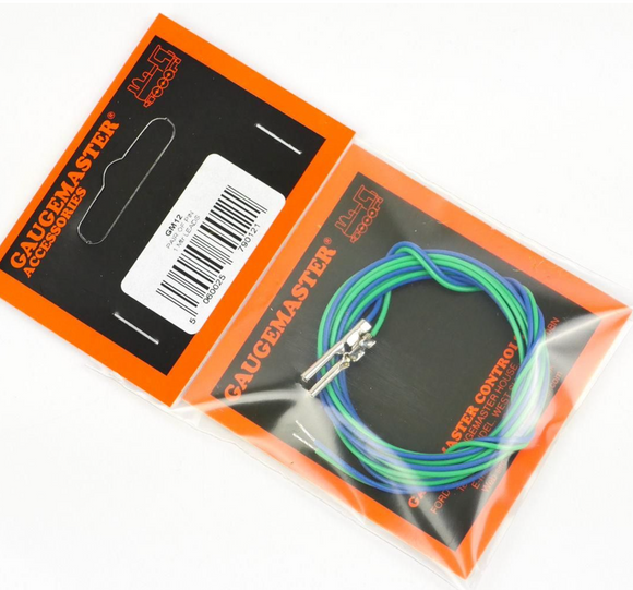 Gaugemaster GM12 - Pair Connecting Leads (Pin/Bare Wire)