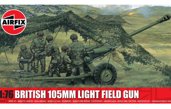 Airfix - A02332 - British M119 105mm Light Field Gun (1:76 Scale)