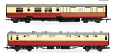 HORNBY - Kitchen and Buttery Car & Composite Restaurant 'White Horse' - Coach Twin Pack - R40470