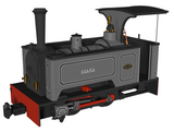 Rapido - 986001 - Kerr Stuart Sirdar ‘Diana’ – Lined Grey - OO9 Scale