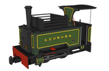Rapido - 986002 - Kerr Stuart Sirdar ‘Leonora’ – Lined Green - OO9 Scale