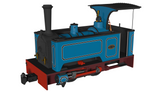 Rapido - 986004 - Kerr Stuart Sirdar – Lined Blue - OO9 Scale