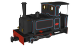 Rapido - 986201 - Kerr Stuart ‘What If’ Short Tank Sirdar – Penrhyn Lined Black - OO9 Scale