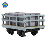 73-027- Bachmann NG7 - Dinorwic Slate Wagon with sides Grey [WL]