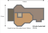 PN194 - Metcalfe Models - Castle Hall - N Scale