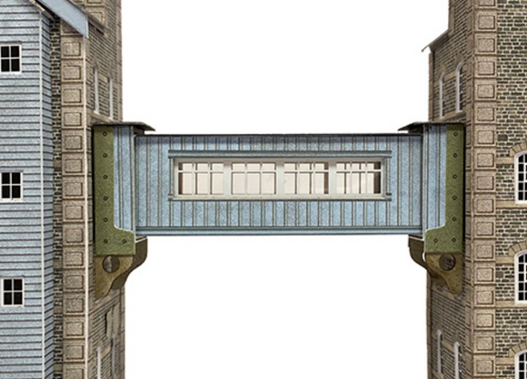 PN992 - Metcalfe Models kit - Industrial Overbridge - N scale