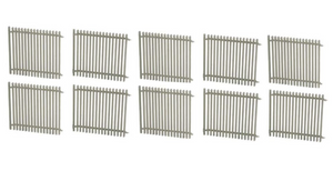 44-505 Scenecraft (Bachmann) Security Fence (x 10) OO / OO9 scale
