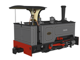 Rapido - 986001 - Kerr Stuart Sirdar ‘Diana’ – Lined Grey - OO9 Scale