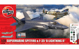 A50190 Supermarine Spitfire & F35 Lightnig II
