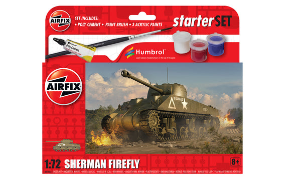 A55003Sherman Firefly Starter Set 1.72