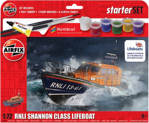 RNLI Shannon Class Lifeboat Starter Set (1:72 Scale) A55015