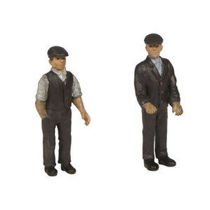 47-413 Narrow Gauge (NG7) Footplate Crew (x2 Figures) / O Gauge