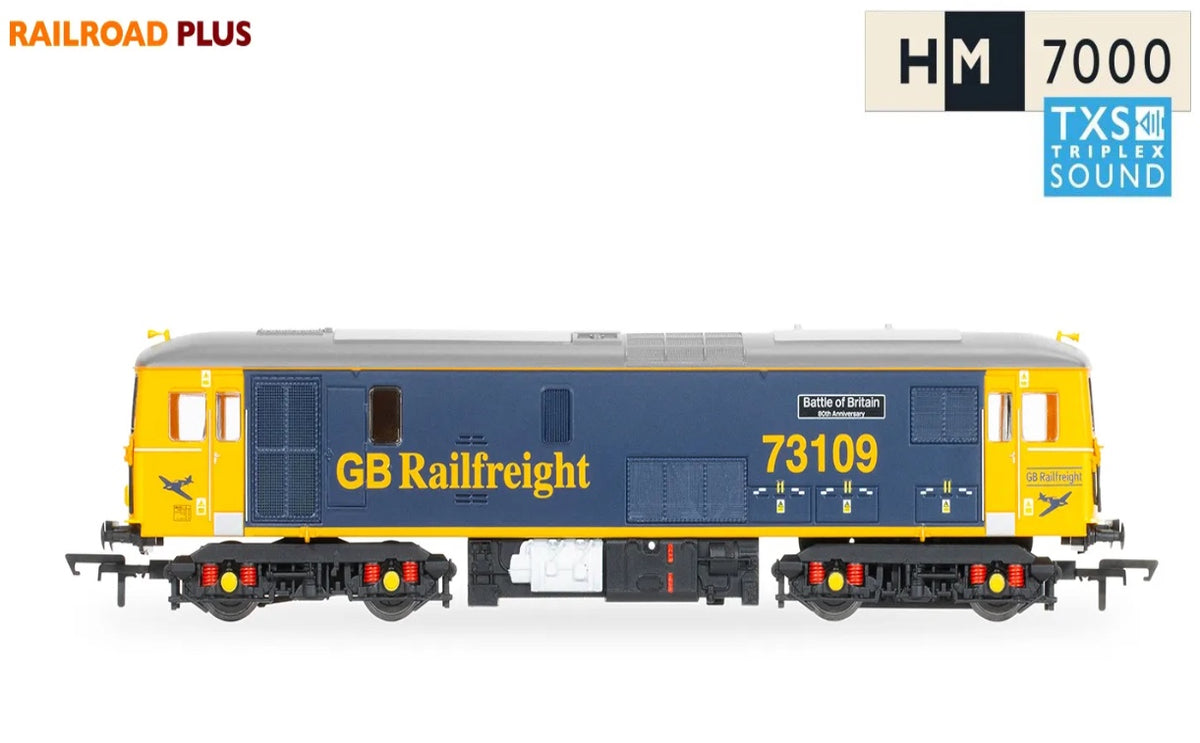 R30176TXS Hornby RailRoad Plus GB Railfreight, Class 73, Bo-Bo, 73109 ...