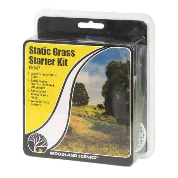 Woodland Scenics - WFS647 - Static Grass Starter Kit