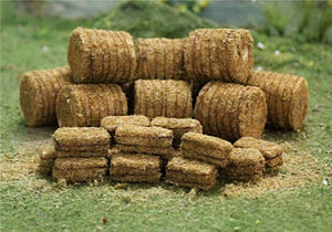 Tasma Products 00378 Straw Bales (30 Pack) OO Scale