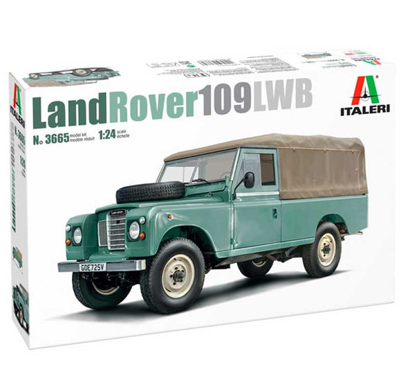 Italeri 3665 1.24 Land Rover 109 LWB Kit