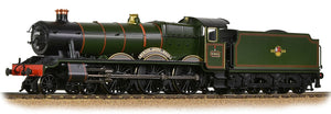 Bachmann 31-786 GWR Modified Hall 6998 Burton Agnes Hall BR Lined Green L/Crest