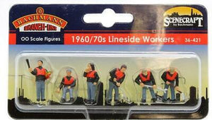 Bachmann 36-421 1960/70's Lineside Workers - OO Scale