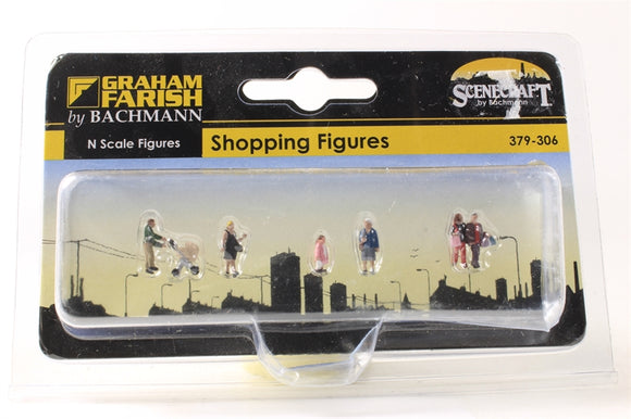 Graham Farish 379-306 N Shopping Figures