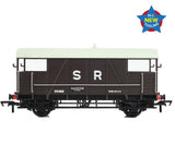 38-916 SE&CR 25T 'Dance Hall' Brake Van SR Brown