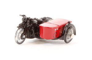 OD76BSA003 Royal Mail BSA motorbike-sidecar