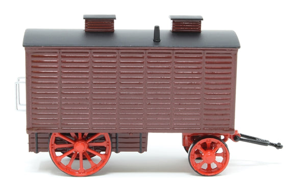 Oxford Diecast OR76LW001 Living Wagon Maroon/Red