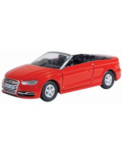 Oxford Diecast 76S3003 Audi S3 Cabriolet Misano Red
