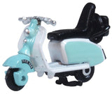 Oxford Diecast 76SC001 Scooter Blue and White