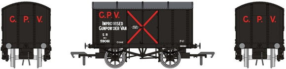 Rapido Trains - Iron Mink GWR GPV Black (SR Lettering) No.59061 - 908013